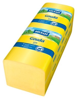 Brotgouda 45% im Stück w i e g e n !! ca.3kg Milram