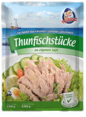 Thunfisch Chunks im eigenem Saft 3000g / 2925g ATG Skip Jack