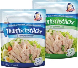 Thunfisch Stücke im eigenem Saft 1400g / 1320g ATG Skip Jack