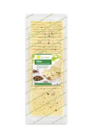 Käse mit Pfeffer 500g Scheiben Frischpack