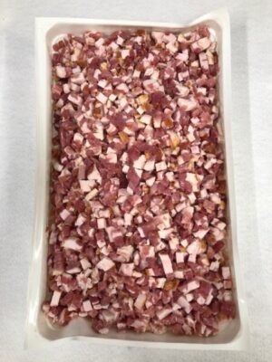 Durchwachsenerspeck gewürfelt 1,5kg Atmos Hoppe