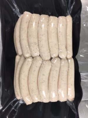 Schweinebratwürsterl 20x25g Mini Bratwurst Hoppe