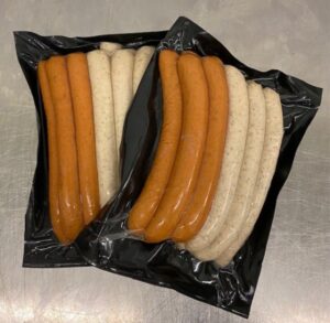 Grillmix im Saitling 5x40g Grillbratwurst, 5x40g Schinkengiller Hoppe