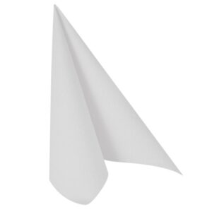Servietten weiß Uni 40x40cm 3-lagig 1/4 Falz 50Stück