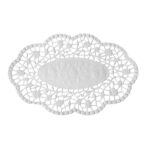 Moccadeckchen 18x13cm oval 500er