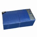 Servietten dunkelblau 40x40cm 3-lagig 1/4 Falz 250Stück