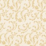 Servietten champagner 40x40cm 3-lagig 1/4 Falz 50Stück Damasca
