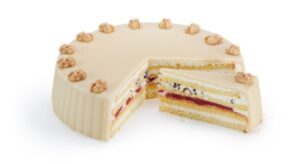 Pfalzgraf Marzipan-Cremetorte 28cm ungeschnitten TK #510