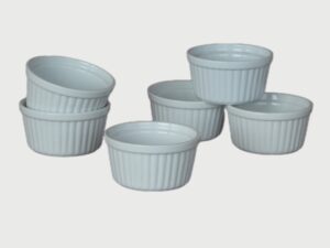 Ragoutförmchen 10cm weiß Wellco