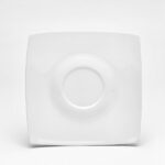 Jumbo Untertasse weiß 17,5cm Java