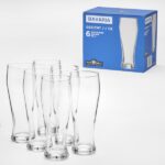 Weizenbiergläser 0,5l 6Stück Bavaria