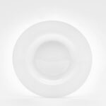 Essteller tief opal Hartglas 24cm Toledo