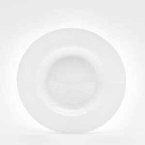 Essteller tief opal Hartglas 24cm Toledo