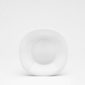 Essteller tief opal Hartglas 23cm Parma
