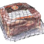 Serrano Schinken 1/2 Block ca. 2,2kg Delina