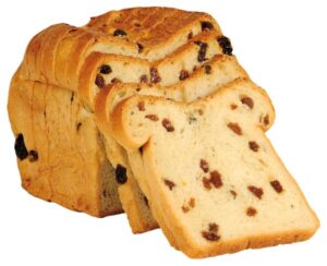 Brot Rosinenbrot geschnitten 8x750g vegan TK Edna #116