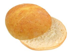 Hamburgerbrötchen Gourmet FF 40x100g vegan TK Edna #1600