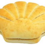 Brötchen Muschel FF mit Schnitt 80x80g vegan TK Edna #2054