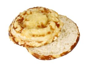 Hamburgerbrötchen Almburger mit Käse FF TK 30x75g Edna #2108