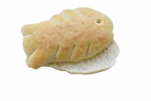 Brötchen Fisch FF mit Schnitt 36x65g vegan TK Edna #436