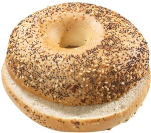 Bagels Everything 30x120g vegan TK Edna #983