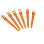 Pommes Gabel braun Spülmaschinenfest 1000Stck