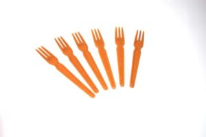 Pommes Gabel braun Spülmaschinenfest 1000Stck