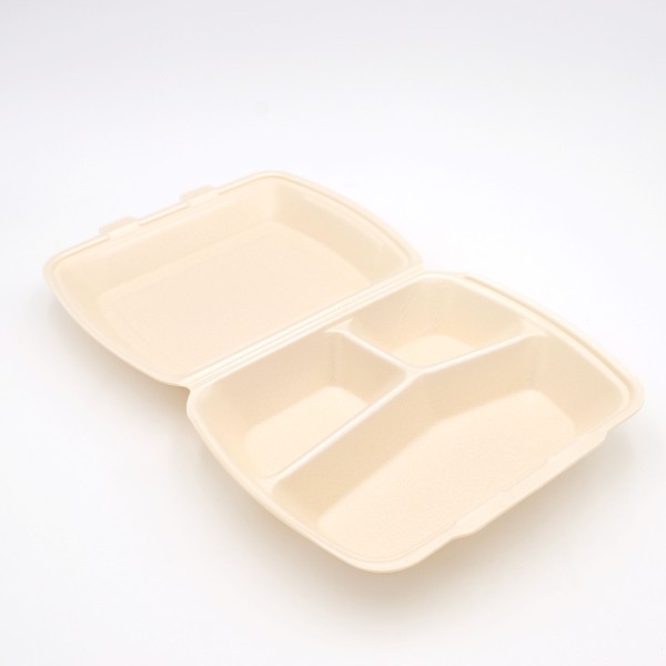 Menübox 3-geteilt 100Stück – Bild 1