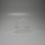 Salatbox rund mit anhängendem Deckel 375ml 50er