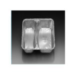 Alu Schalen 2-geteilt 1020c  227x177x38mm  100er