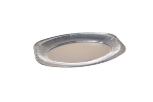 Alu Tablett oval mittel 445x295mm 10Stück