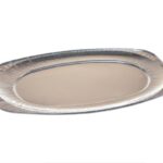 Alu Tablett oval gross 545x360mm 10Stück