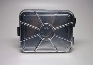 Alu Deckel für Menüschale 100Stück