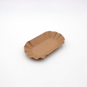 Pappschale braun KU0b 10,5x17,5x3cm 250Stck.