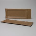 Pappteller braun 28 3/4 mit Abriss 8x18x3cm 250 Stück