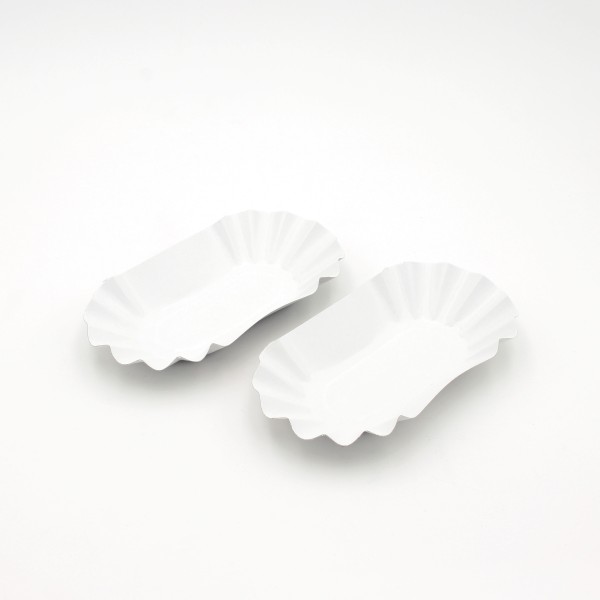 Pappschale KU1 11x19x3,2cm 250Stück – Bild 1