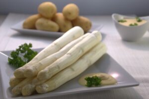 Stangenspargel weiß large 1kg TK Melzer