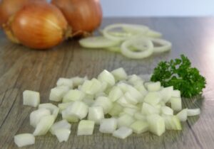 Zwiebel Würfel 2,5kg TK Melzer