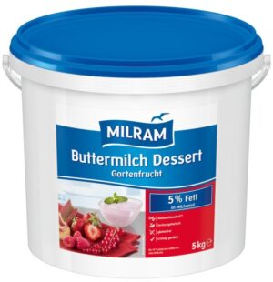 Buttermilch Dessert Gartenfrüchte 5% 5kg Milram