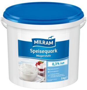 Speisequark mager 0,3% Fett 5kg Milram