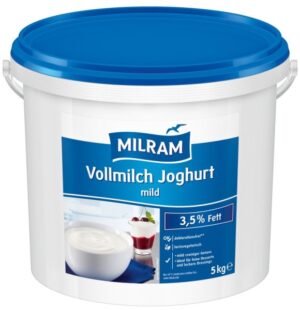 Joghurt natur Vollmilch 3,5% Fett 5kg Milram