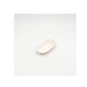 Pappschale weiß 11x19,5x3,2cm 250Stk Frischephaser Kleva