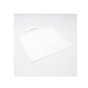 Papiertragetasche weiß 32x17x25  250Stck.