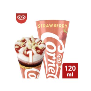 Impuls Eis Cornetto Erdbeere 24x125ml