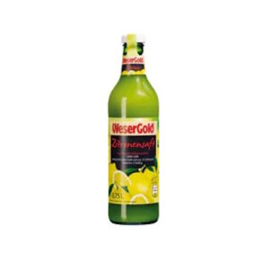 Zitronensaft 100% 0,75L Wesergold