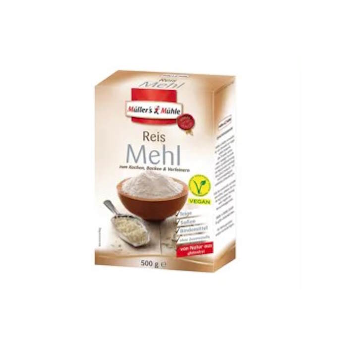 Reis Mehl 500g Müllers Mühle – Bild 1