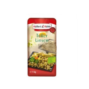 Teller Linsen 1kg Müllers Mühle
