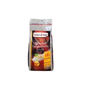 Reis Langkorn Parboiled 2kg Müllers Mühle