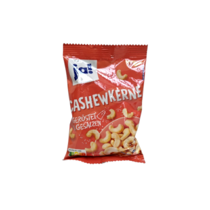 Cashewkerne gesalzen und geröstet 150g JA!