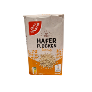 Haferflocken kernig 500g gut & günstig